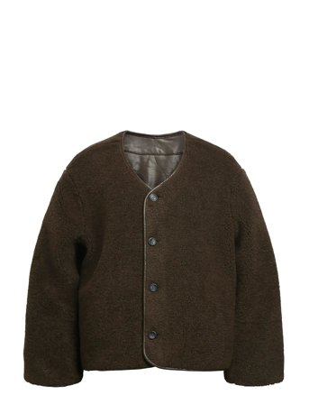 Objolivia L/S Lo Jacket 141 Brown Object