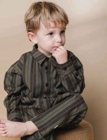 That's Mine Harald Shirt - Khaki green - 86