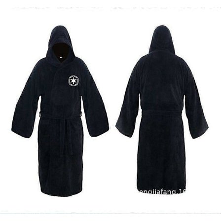 Flanellmorgonrock för män Badrock Pyjamas Cosplay Vinter Varm Sömlös Tecknad Par Sovkläder