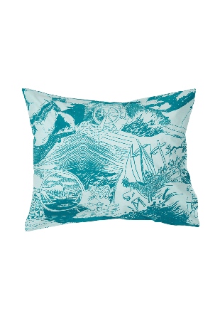 Arabia Mumin örngott 50x60cm Segling GOTS Flerfärgad 50x60 cm