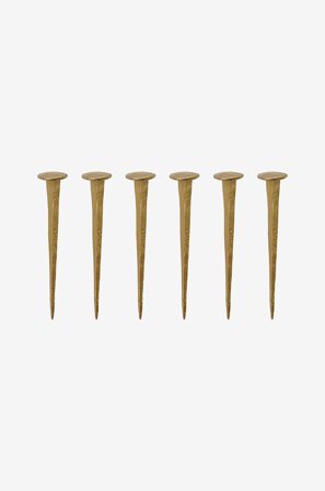 House Doctor - Kroge med søm, HDWall - Messing - Knager - Fra Homeroom