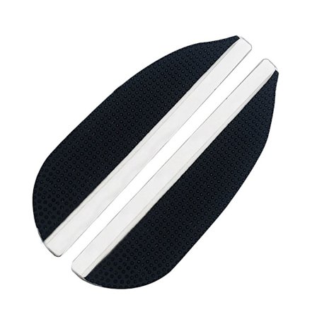 2 stk. Bil Regn Øjenbryn Bakspejl Visir SORT