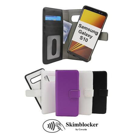 Skimblocker Magnet Wallet Samsung Galaxy S10 Lila