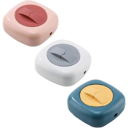 USB-kabelboks Hodetelefonledningsoppbevaringsboks Hodetelefonholder Telefonstativ Telefonstativ (3 stk, Farge)