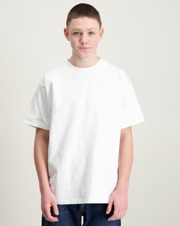 Polo Ralph Lauren Big Fit Cotton Jersey Tee Vit T-shirts Kille - Kids Brand Store