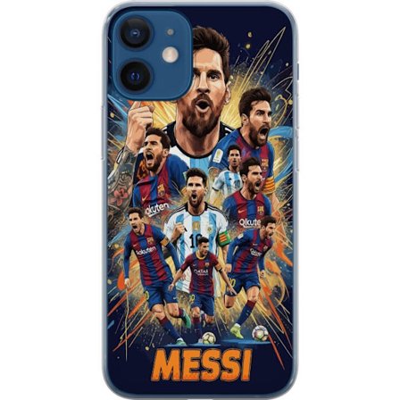 Yhteensopiva Puhelinkuori Apple Apple iPhone 12 Lionel Messi juliste Barcelona Argentiina jalkapallo legenda numero 10 MM GET jalkapalloilija taide