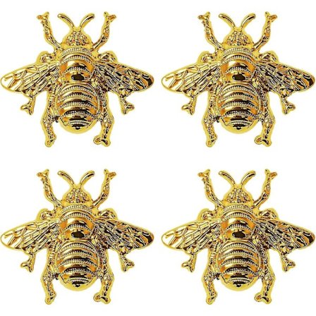 4 stk skuffhåndtak skaphåndtak dørhåndtak skaphåndtak med skruer gylden biehåndtak