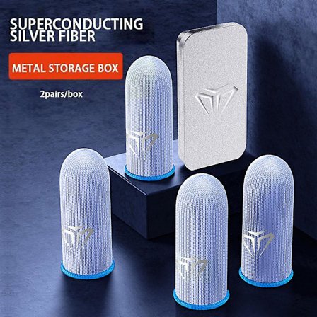 2 Par Mobilspillermer for Pubg Smart Touch Screen Finger Spillhansker