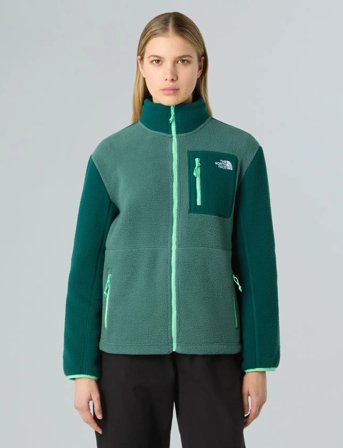 The North Face W Yumiori Full Zip - Green - L