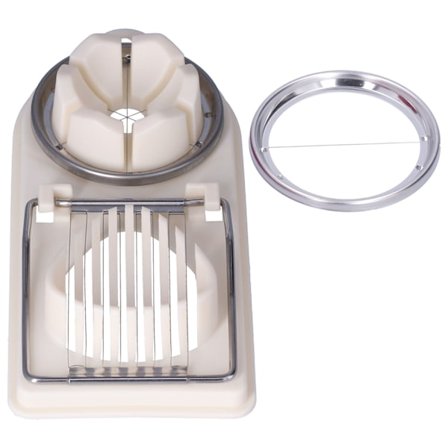 Æggedeler i rustfrit stål med tråd til hårdkogte æg, køkkenredskab til husholdningen