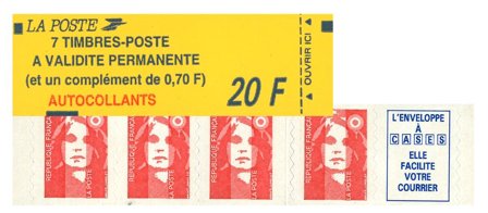 Frankrig 1994 - Frimærkehæfte YT 1504 - Postfrisk