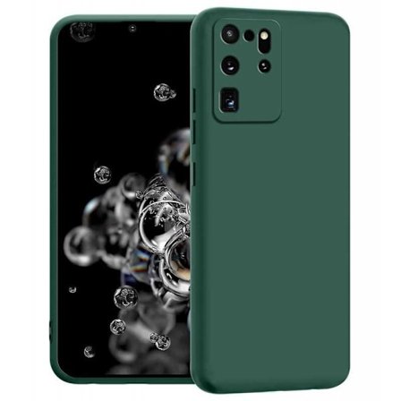 Samsung S20 Ultra Kuminen Matt Green Shell Liquid - vihreä