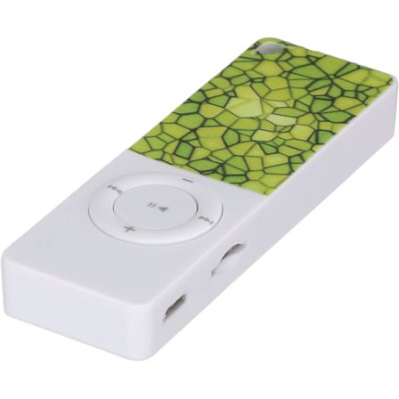 Grønn MP3-spiller, gave til barn på skolen, bærbar MP3-spiller med høy lydkvalitet, tapsfritt, slankt, klassisk berøringsknapp, lommemusikkspiller for