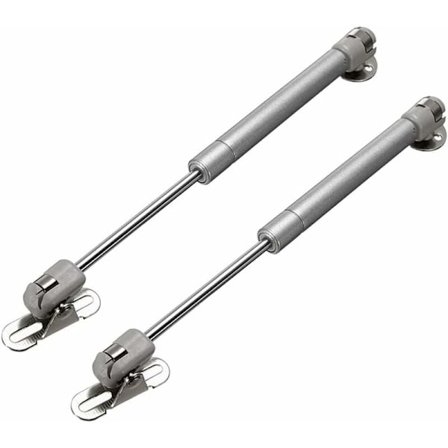 Förpackning med 50N Hydraulisk Lyftassistent Gångjärn, Gasdämpare för Köksluckor, Skåp, Tatamiskåp, Garderober, Möbler, Beslag - xindaren