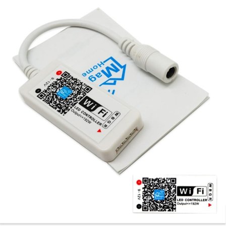 Trådlös RGBW-LED-styrning via wifi och mobilen 5-pin