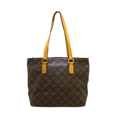 Louis Vuitton Vintage Pre-owned Cabas Piano Monogram Tote Tas , Bruin , Dames , Maat: ONE Size Vintage Tassen
