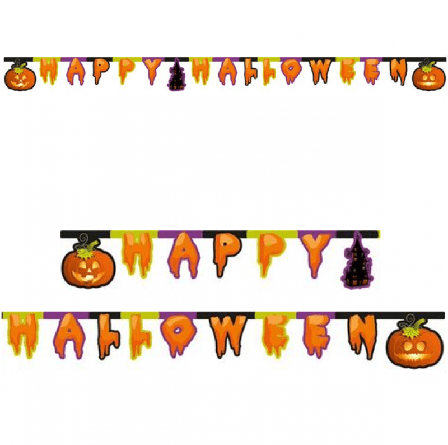 Banderoll God Halloween 220 cm