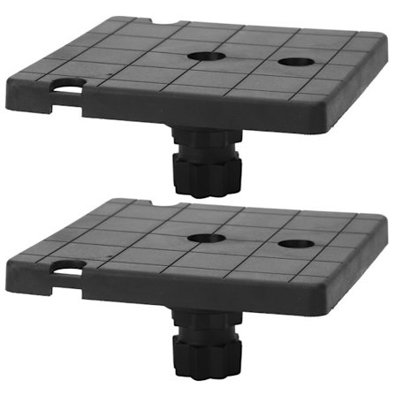 2 stk. Universal Fish Finder Monteringsbeslag Marinebåd Fiskedetektor Stand Base DIY Kajak Tilbehør