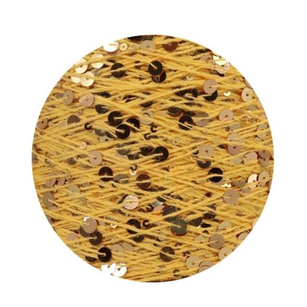 Puuvillalanka paljetteja lanka 07 07