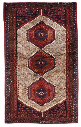 Hamadan Vloerkleed 137X225 Wol, Perzië