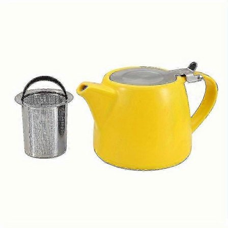 Autentisk japansk tekanna i keramik | Rostfri sil | Elegant och funktionell för eftermiddagste och ceremonier