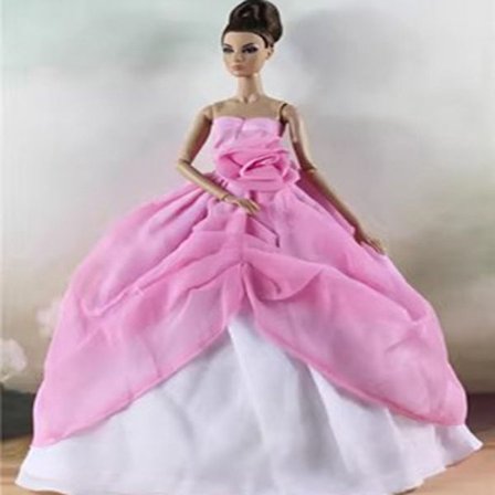 Docka Bröllopsklänning Docka Kjol 9 9