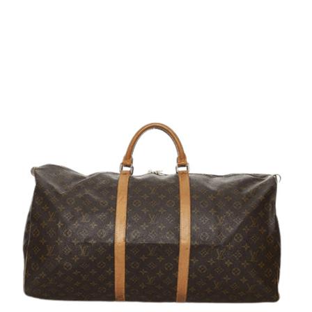 Louis Vuitton Vintage, Pre-owned Bag Bruin, Dames, Maat:ONE Size,Canvas