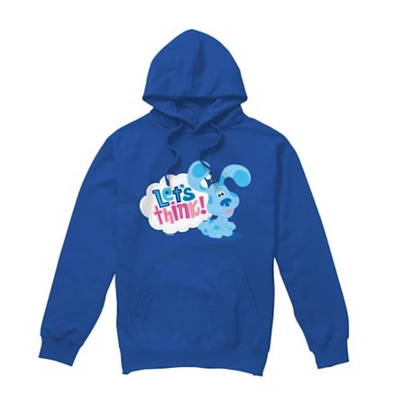 Blue ́s Clues & You! Herr Let ́s Think Hoodie L Kungsblå