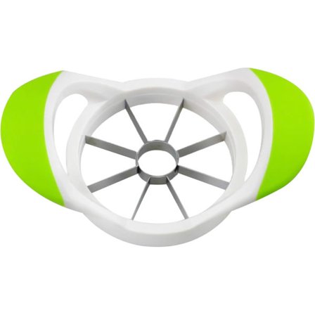 Æble Skærer - 3 i 1 Kernefjerningsværktøj, Skærer og Skræller med 8 Rustfrit Stål Blade - Kernefjerningsværktøj & Presse Maskine - Frugt Skær 