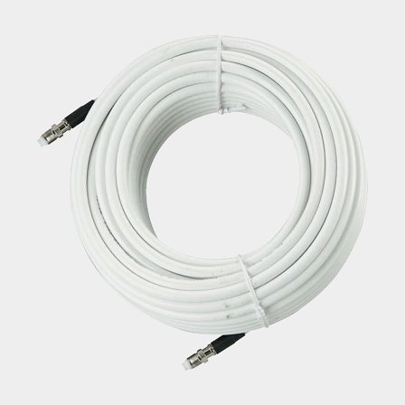 VHF-kabel RG8X low loss med FME-kontakt, 24 m