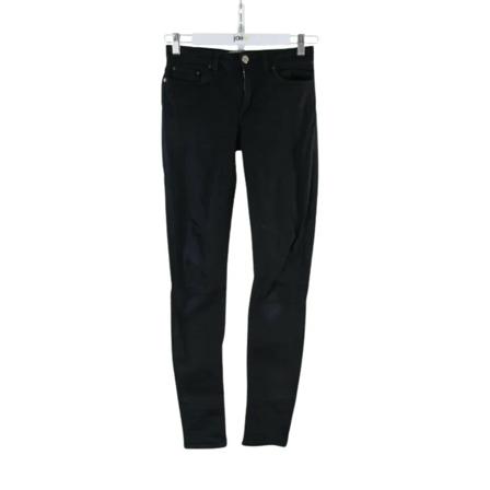 Acne Studios Pre-owned, Pre-owned Cotton bottoms Zwart, Dames, Maat:S,Katoen