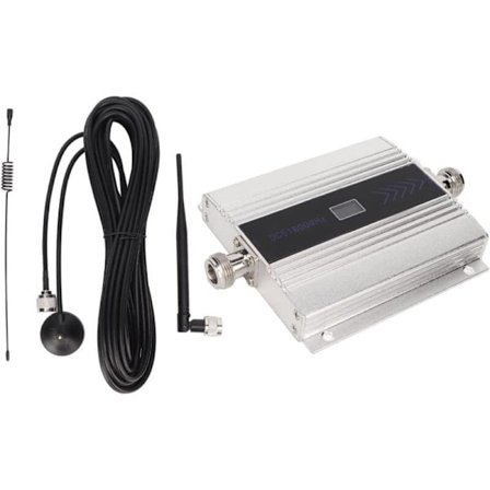 Mobiltelefonsignalforstærker og 5G 4G LTE Repeater-antenne med stemme- og dataforbedring, signalforstærkning (EU-stik)-XM4-