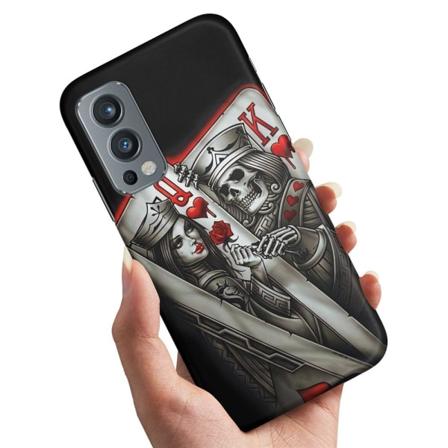 OnePlus Nord 2 5G - Deksel/Mobildeksel King Queen Kortstokk