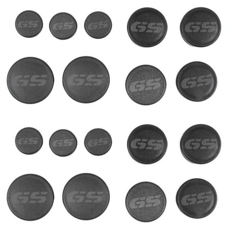 18 st Hål Pluggkåpor R1200Gs R1200 Gs Adventure 2017-2019