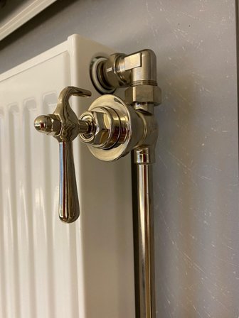 Purmo FD4R9000400X00SE0 Slottsvred, Värme