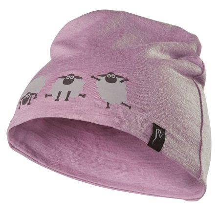 Ivanhoe Underwool Junior Hat Reflex Children beanies Pink OneSize