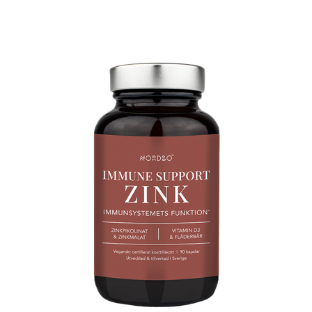 Nordbo Immune Support Zink 90 kapslar