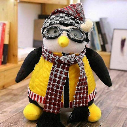 2024 Uusi 27cm Joeys Friend Hugsy Pehmolelu Penguin Eläin Pehmolelut Lapsille Syntymäpäivälahjat [DB]