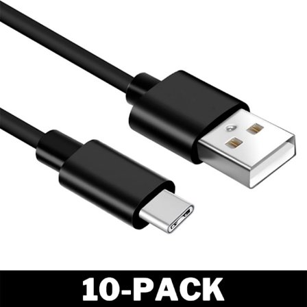 USB-C Quick Charge Pikalatauskaapeli 1M musta