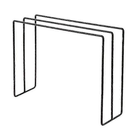 Kompakt Håndklædeholder Sort til det Europæiske Marked