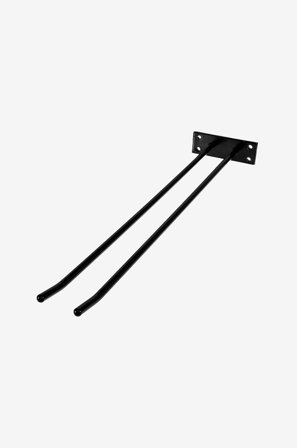 Hippie de Luxe - Glasshenger Hippie De Luxe 4 glass vegg - Svart - Kjøkkenoppbevaring - Fra Homeroom