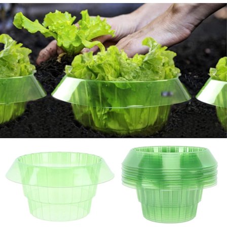 10-pak - Beskyttelsesdæksel til grøntsager - Beskyttelsesdæksel til frøplanter - Skadedyrsbekæmpelse - Beskyttelsesdæksel til planter