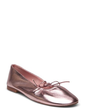 Mango | Metallic Ballet Flats | 36