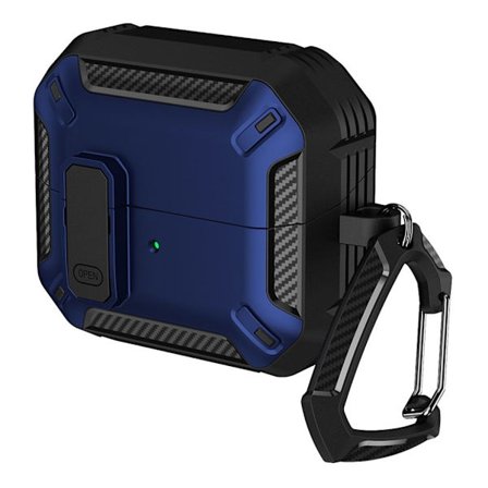 Samsung Galaxy Buds3 / Buds3 Pro Earphone Cover with Carabiner - Blue