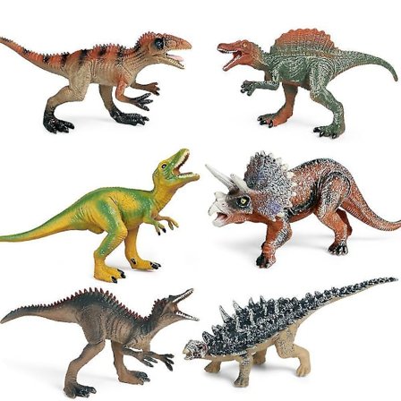 Dinosaur Toys Set 6 Pack Realistic Figures Toddler Toys For Kids 3-7