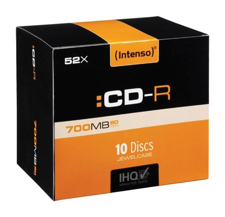 INTENSO CD-R x 10 - 700 MB - lagringsmedier