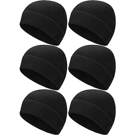 6-delad watch Skull Hat Herr Warm Polar Fleece Beanie Th