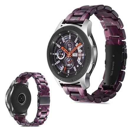 Resin design klockarmband för Huawei Watch GT devices - lila