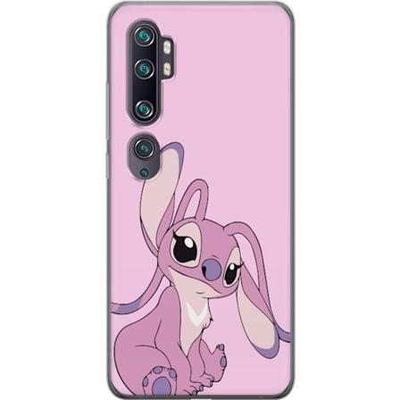 Xiaomi Mi Note 10 Gennemsigtig cover Stitch lyserød