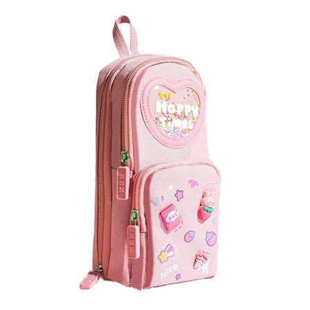 Multifunksjonelt Pennal med Rom – Stor Kapasitet for Studenter og Kontor